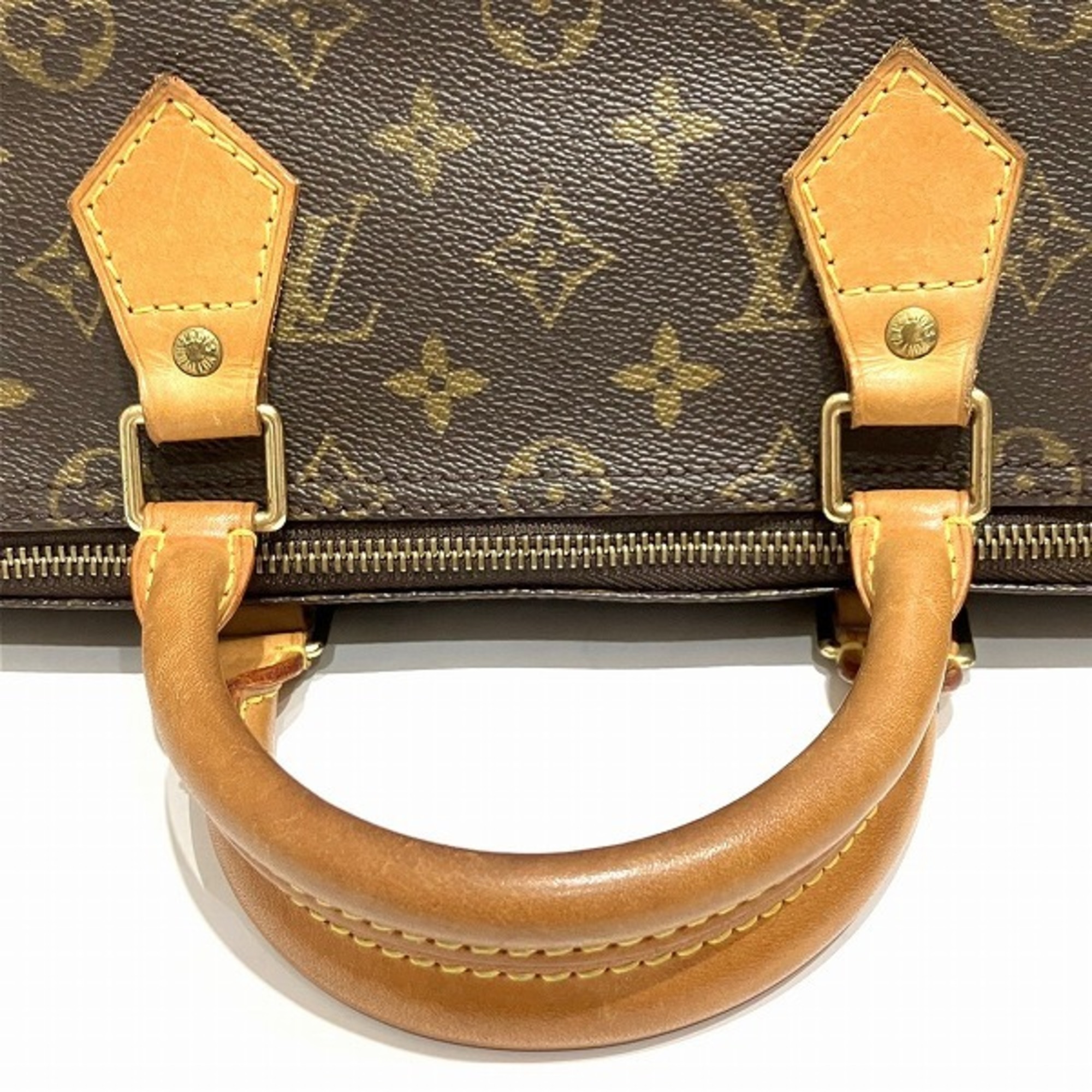 Louis Vuitton Monogram Speedy 35 M41524 Boston Bag Handbag Men's Women's