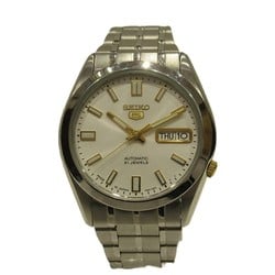 Seiko Five White SNKG39J1 Automatic Watch Men's Wristwatch