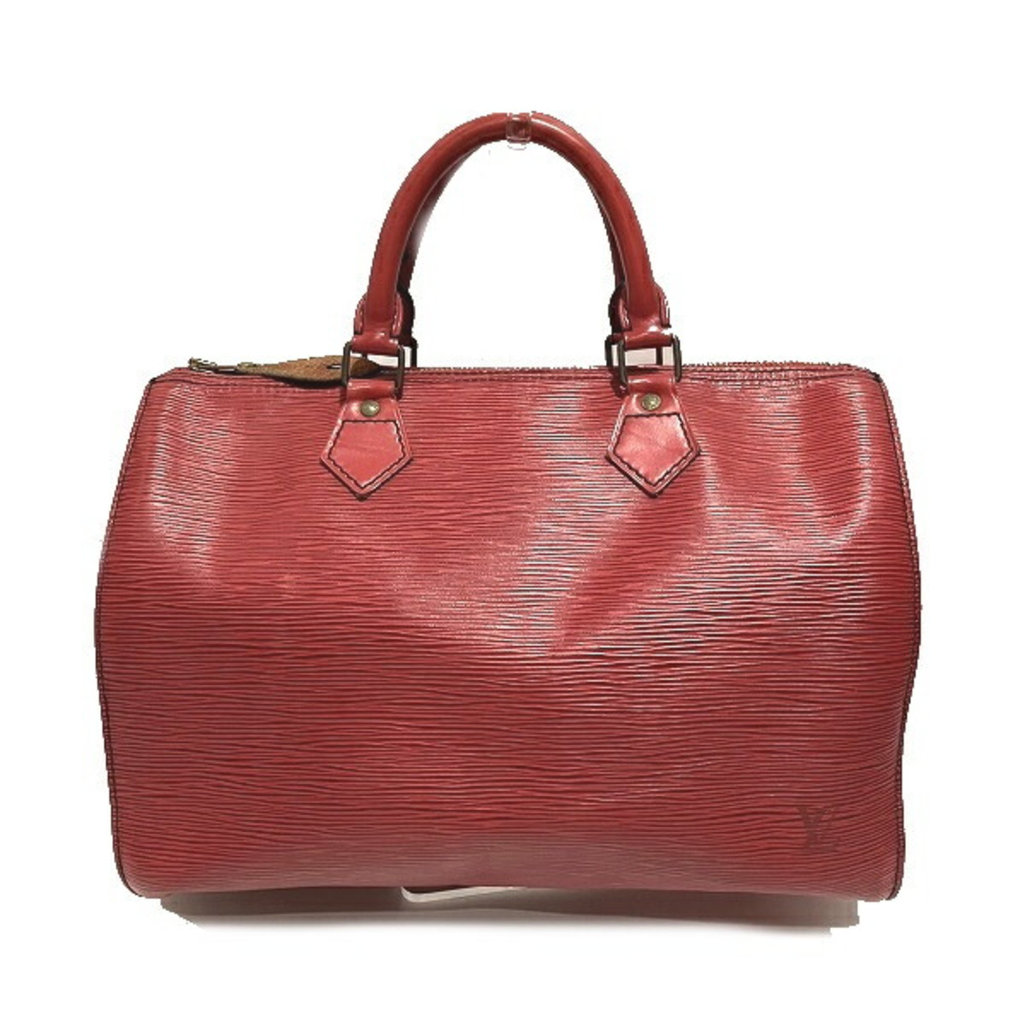 Louis Vuitton Epi Speedy 30 M43007 Red Bag Handbag Women's