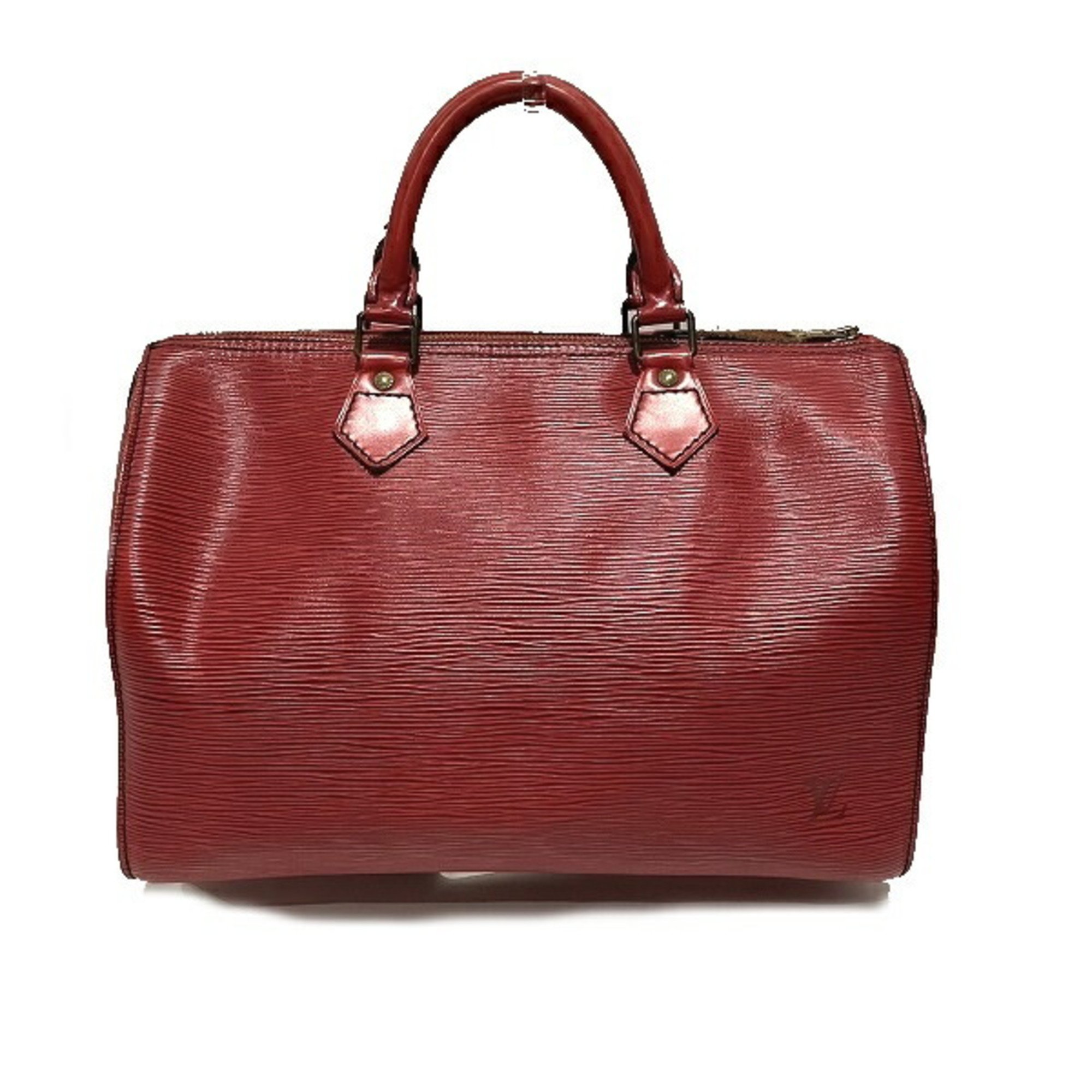 Louis Vuitton Epi Speedy 30 M43007 Red Bag Handbag Women's