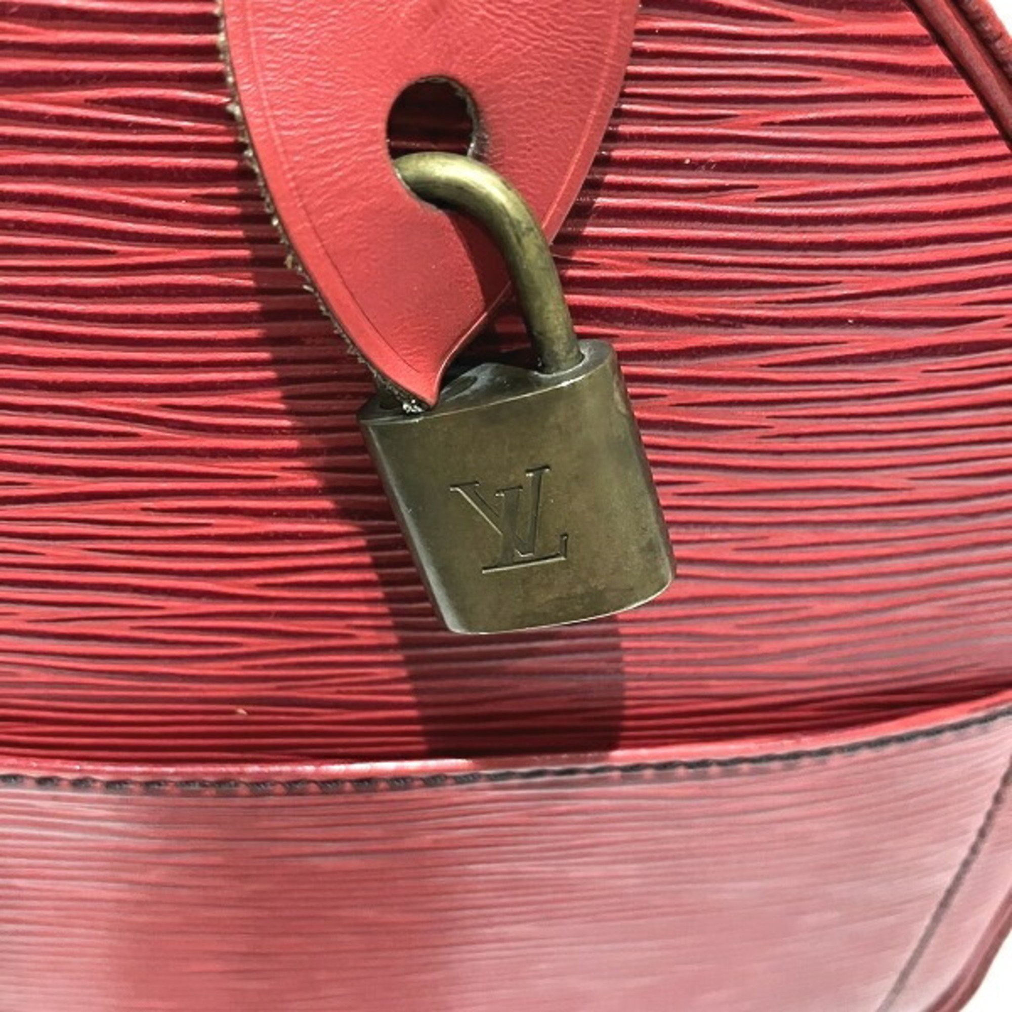 Louis Vuitton Epi Speedy 30 M43007 Red Bag Handbag Women's