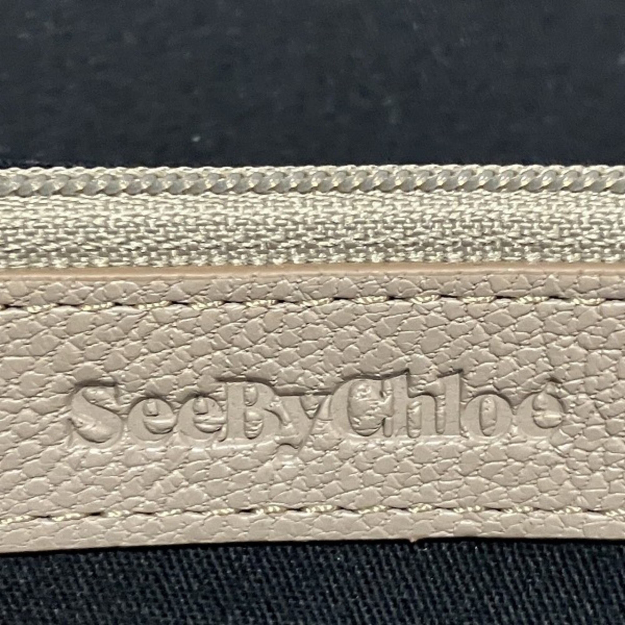 See by Chloé See by Chloe Grey Leather Wallet Long for Women