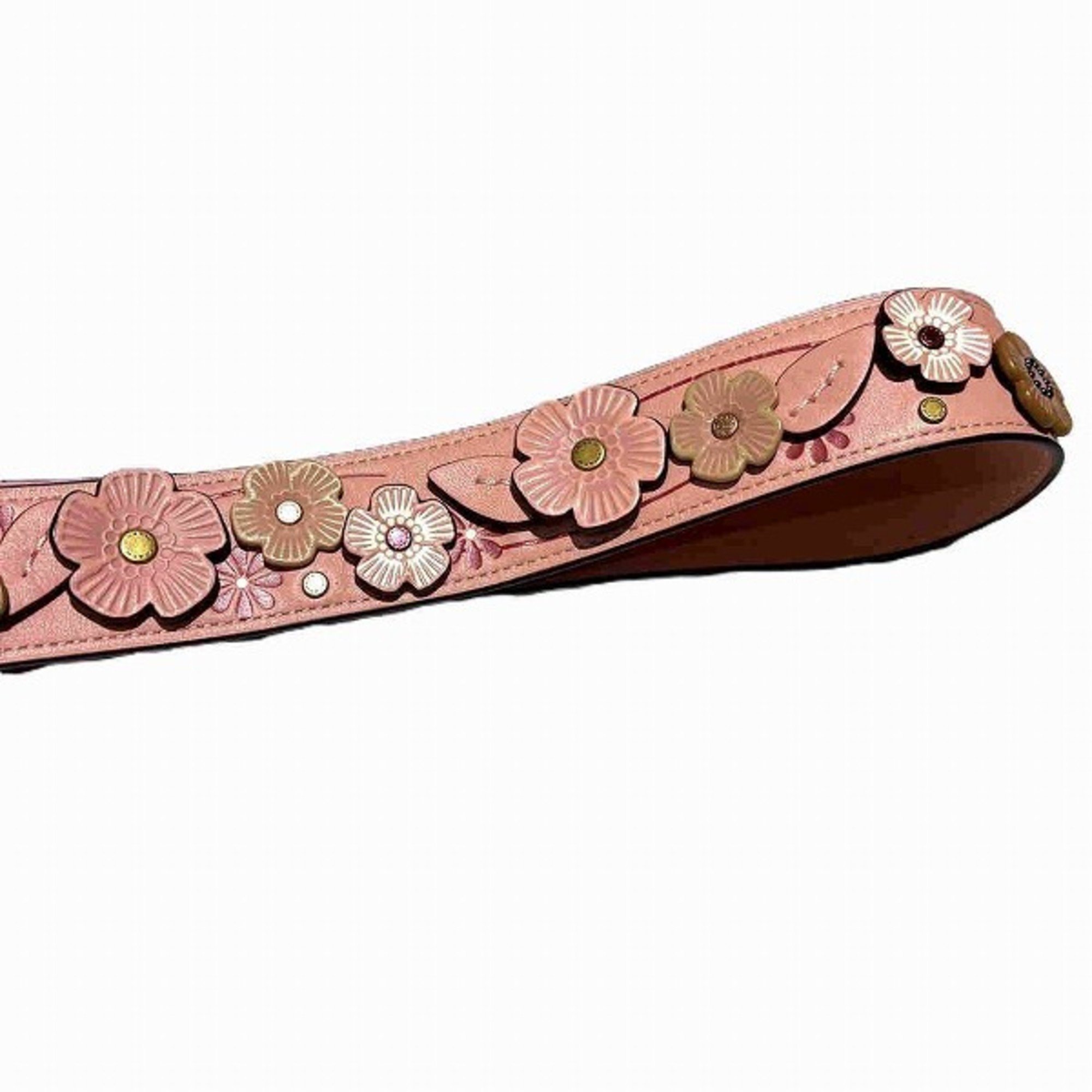 Coach COACH Tea Rose Flower Strap 22887 Women's Accessories