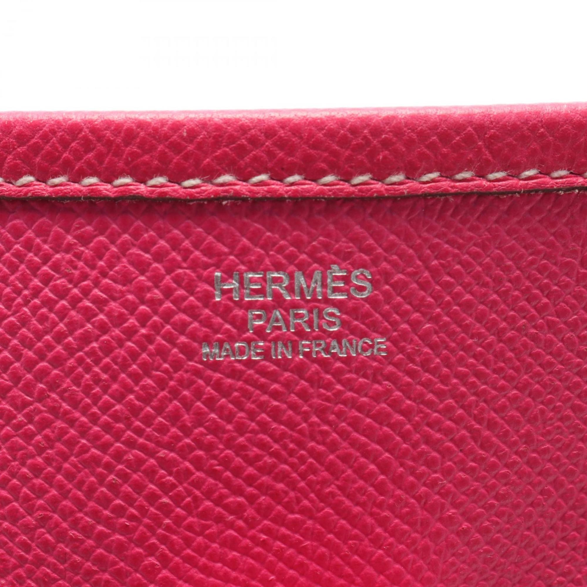 Hermes HERMES Evelyn 3 Trois PM Shoulder Bag Epsom Leather Women's Pink