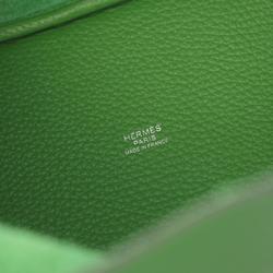 Hermes HERMES Picotin Lock PM Vert Yucca Handbag Bag Taurillon Clemence Women's Green