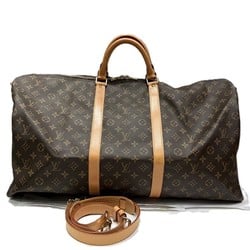 Louis Vuitton Monogram Keepall Bandouliere 60 M41412 Bag Boston bag Men's Women's