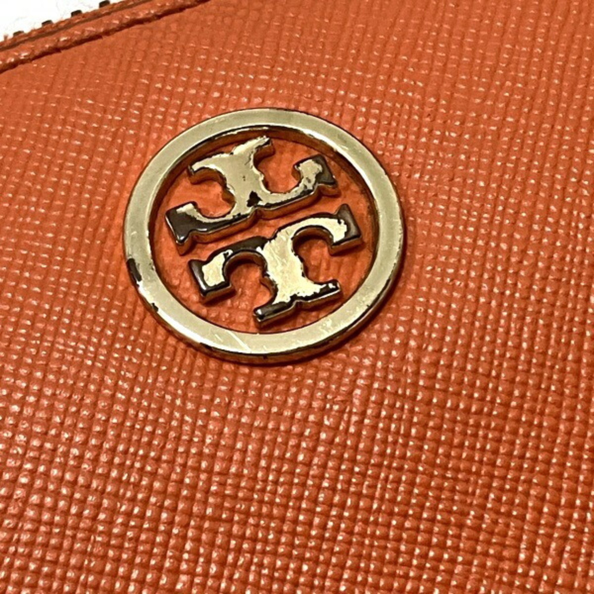 Tory Burch Round Fastener Long Wallet for Men and Women