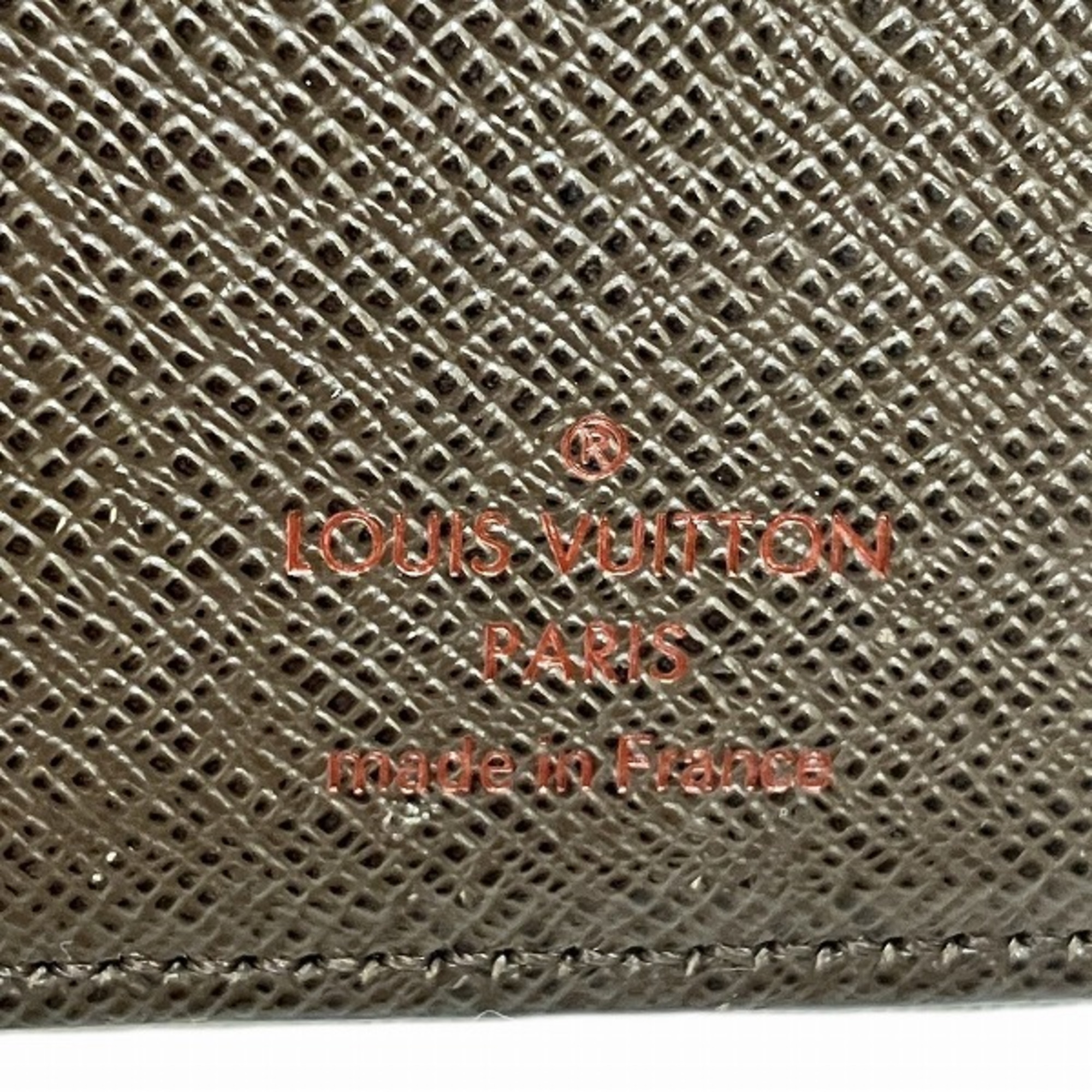 Louis Vuitton Damier Portefeuille Brazza N60017 Long Wallet Bi-fold Men's