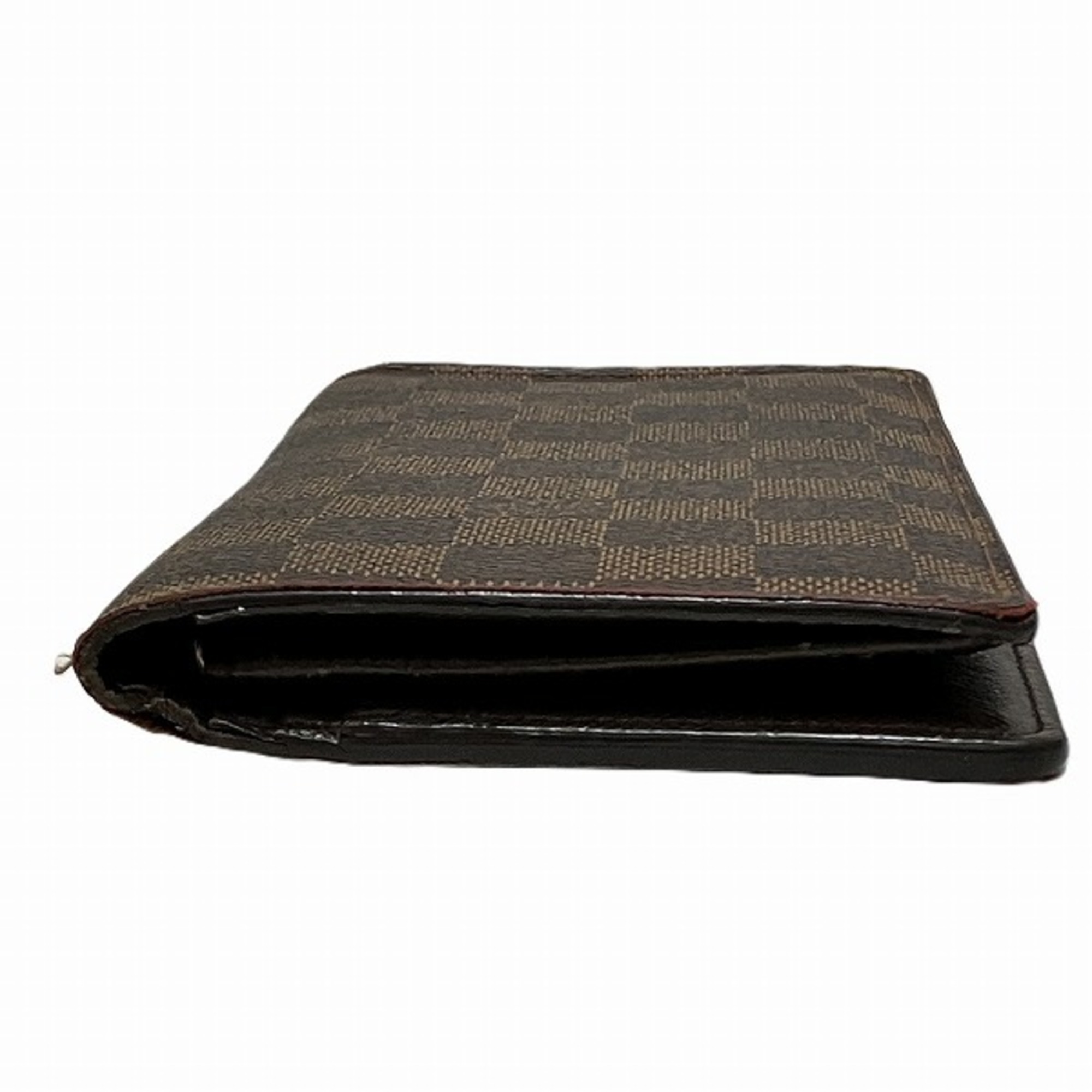 Louis Vuitton Damier Portefeuille Brazza N60017 Long Wallet Bi-fold Men's