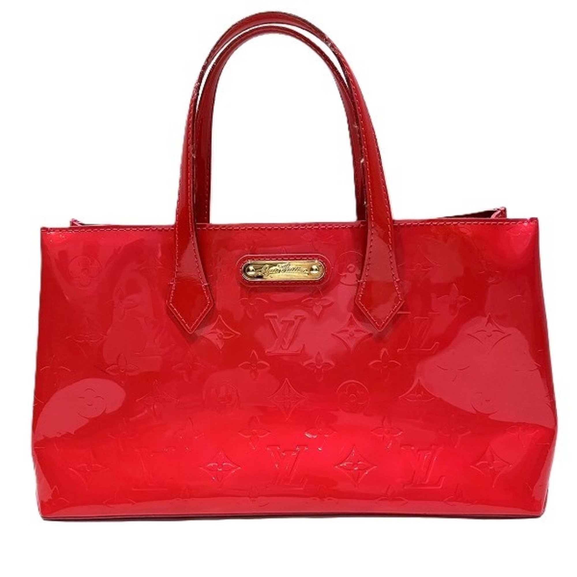 Louis Vuitton Vernis Wilshire PM M93643 Bags Handbags Women's