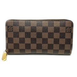 Louis Vuitton Damier Zippy Wallet N60015 Long Women's