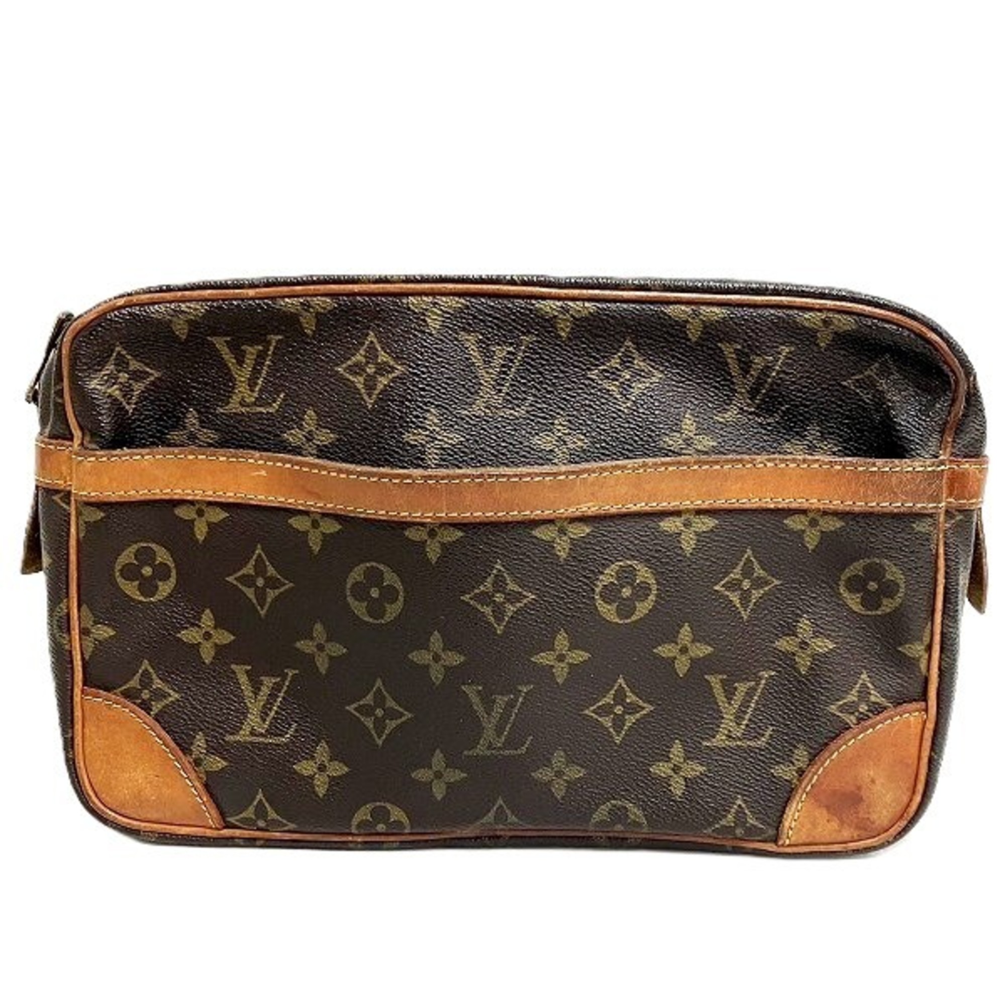 Louis Vuitton Monogram Compiègne 28 M51845 Bags, Clutch Second Men's and Women's