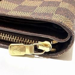 Louis Vuitton Damier Compact Zip N61668 Bi-fold Wallet for Men and Women