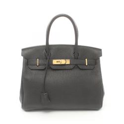 Hermes HERMES Birkin 30 Handbag Bag Togo Women's Black