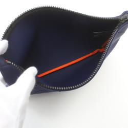 Hermes Neoban MM Pouch Bag Neoprene Women's Navy