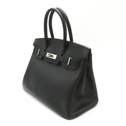 Hermes HERMES Birkin 30 Handbag Bag Leather Epsom Women's Black