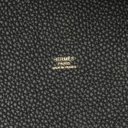 Hermes HERMES Picotin Lock MM Handbag Bag Taurillon Clemence Women's Black