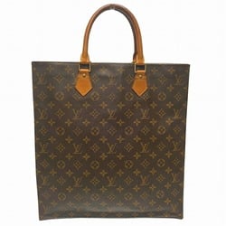 Louis Vuitton Monogram Sac Plat M51140 Bag Tote Handbag Men's Women's