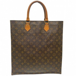 Louis Vuitton Monogram Sac Plat M51140 Bag Tote Handbag Men's Women's