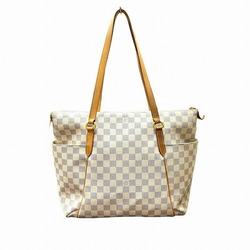 Louis Vuitton Damier Azur Totally MM N51262 Bag Tote Shoulder Women's