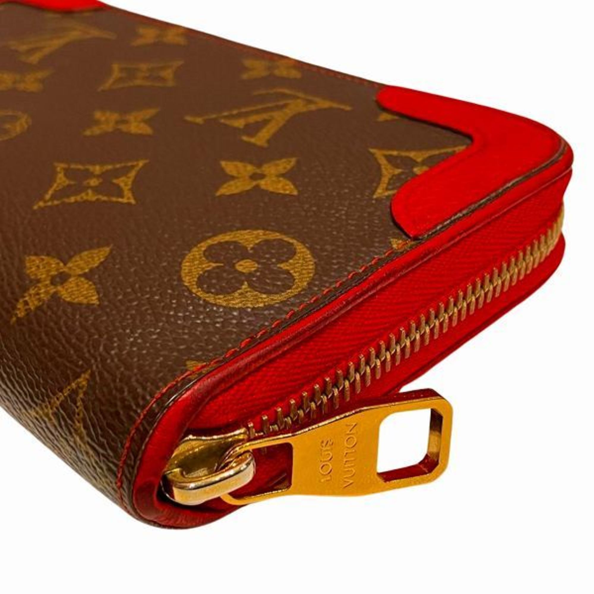 Louis Vuitton Monogram Zippy Wallet Retiro M61854 Long for Women