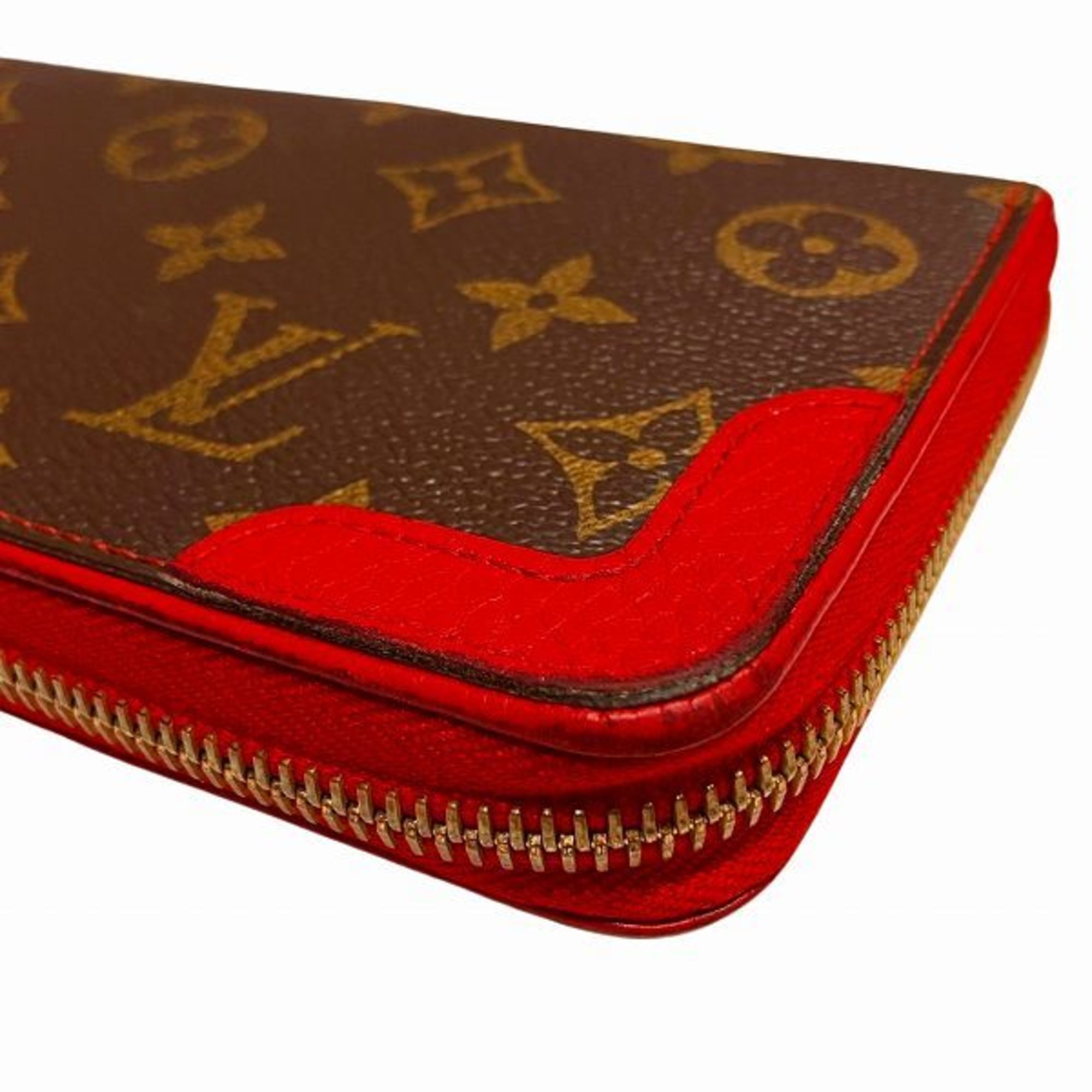 Louis Vuitton Monogram Zippy Wallet Retiro M61854 Long for Women