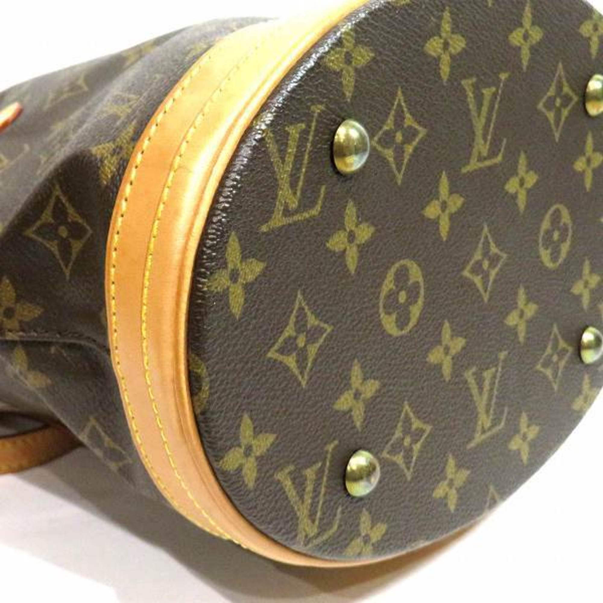 Louis Vuitton Monogram Petit Bucket PM M42238 Bag Tote Shoulder Women's