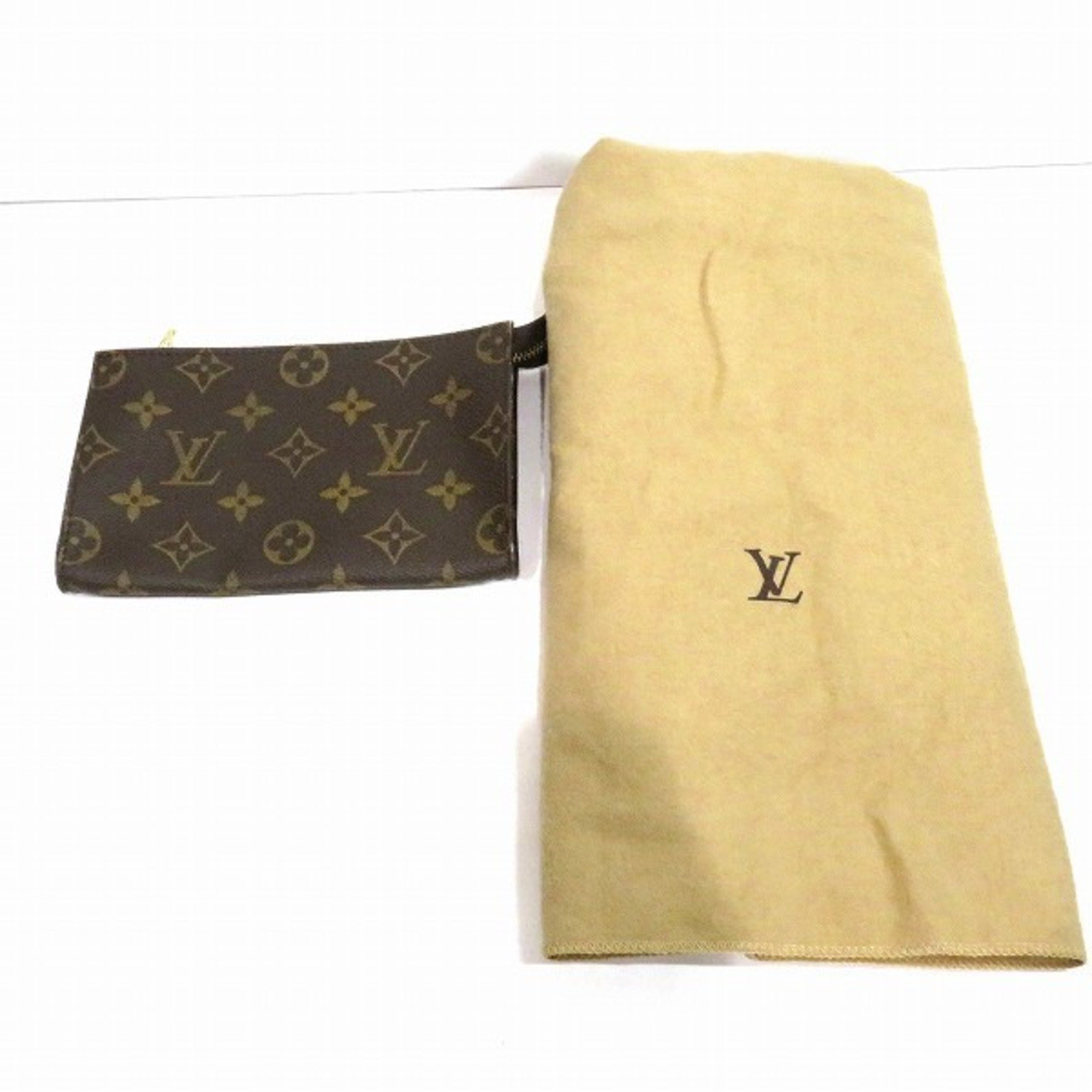 Louis Vuitton Monogram Petit Bucket PM M42238 Bag Tote Shoulder Women's