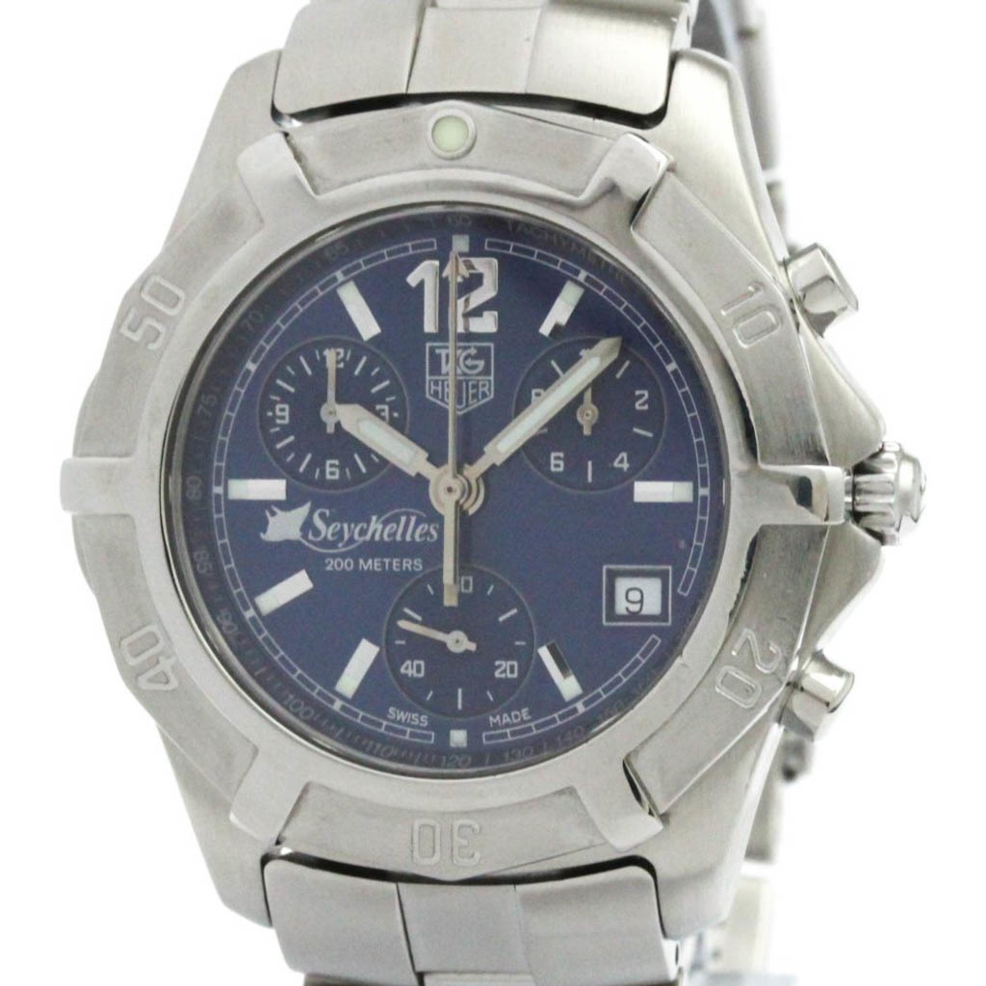 TAG HEUER 2000 Exclusive Chronograph Seychelles Islands Watch CN111D BF576085