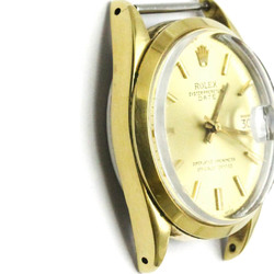 Vintage ROLEX Oyster Perpetual Date Gold Plated Watch 1550 Head Only BF575750