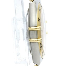 Polished OMEGA Constellation 18K Gold Steel Automati Mens Watch 1202.15 BF576064