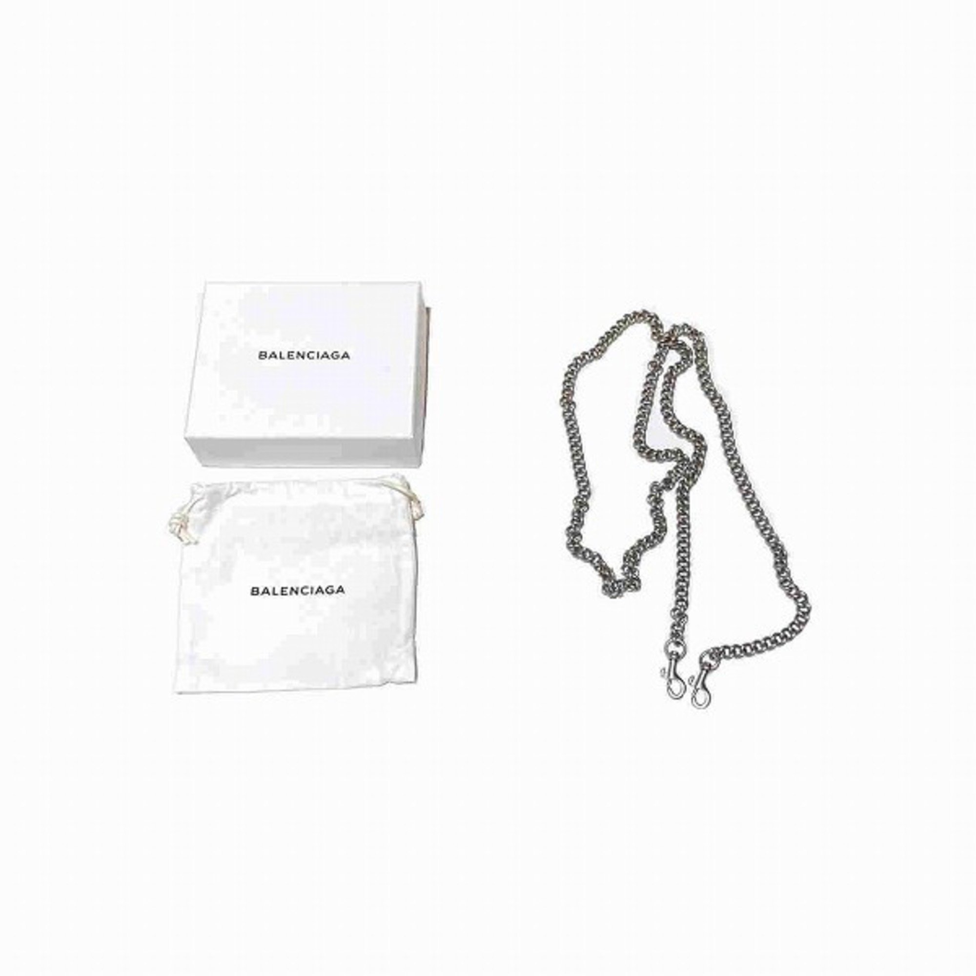 Balenciaga CASH MINI Chain Wallet 618145 Tri-fold for Women