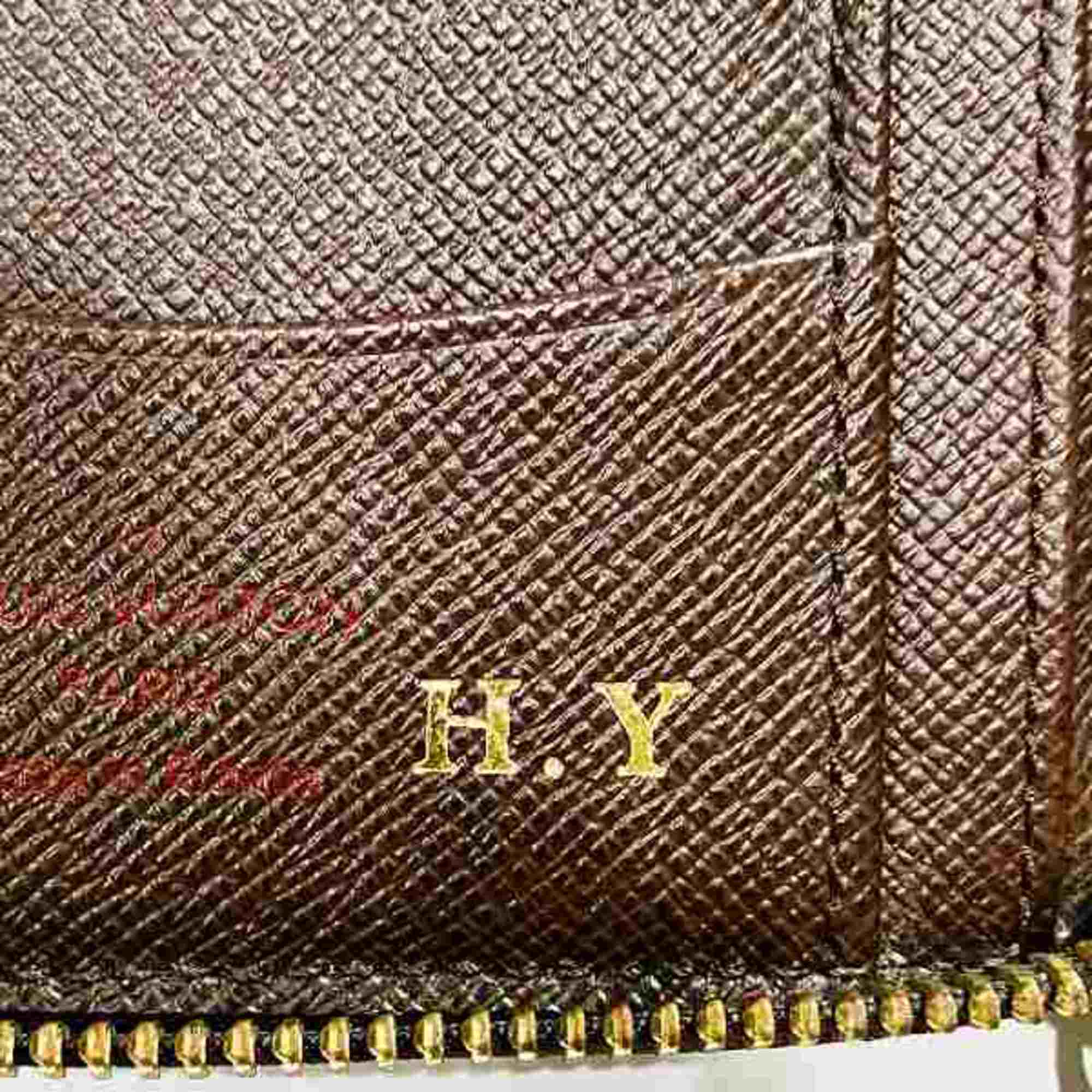 Louis Vuitton Damier Zippy Compact N60028 Wallet Long Men's Women's