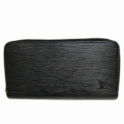 Louis Vuitton Epi Zippy Wallet M61857 Noir Long for Men and Women