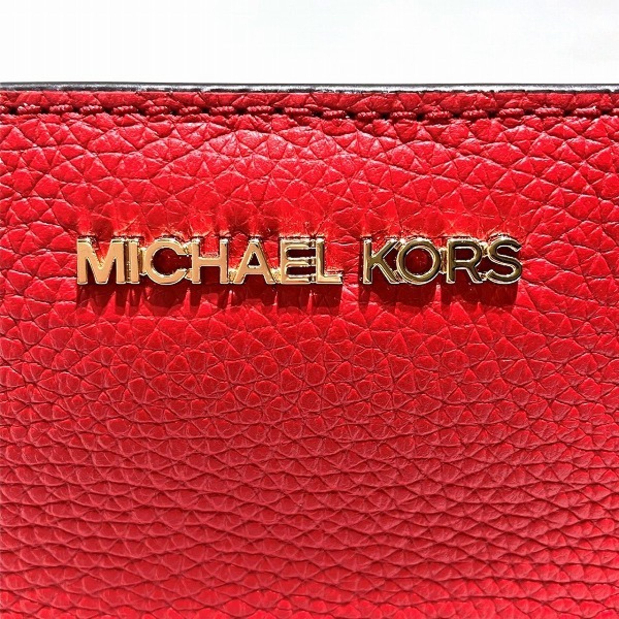 Michael Kors Leather Red Crossbody Bag Shoulder for Women