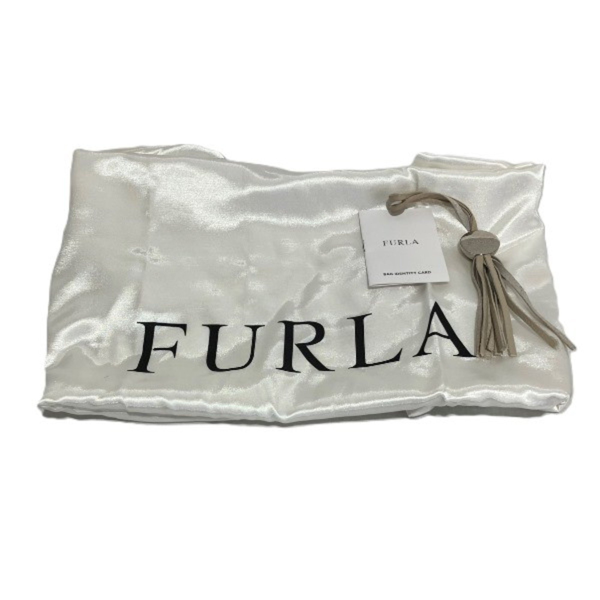 FURLA Beige Leather Mother's Bag Tote for Women