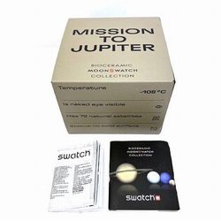 Omega x Swatch Moonwatch Mission to Jupiter SO33C100 Quartz Watch Wristwatch Men's Women's