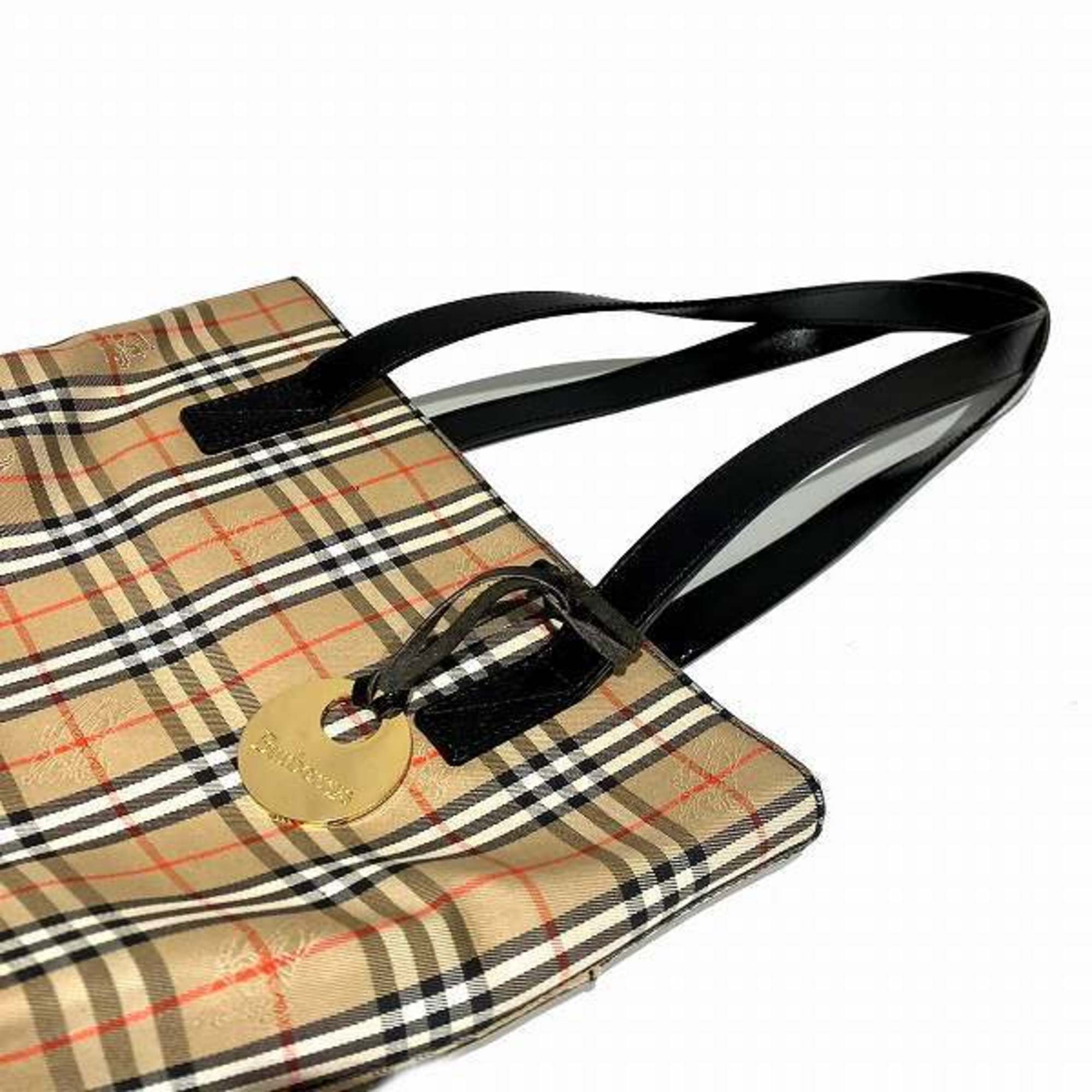 Burberry Nova Check Bag Tote Shoulder Women's