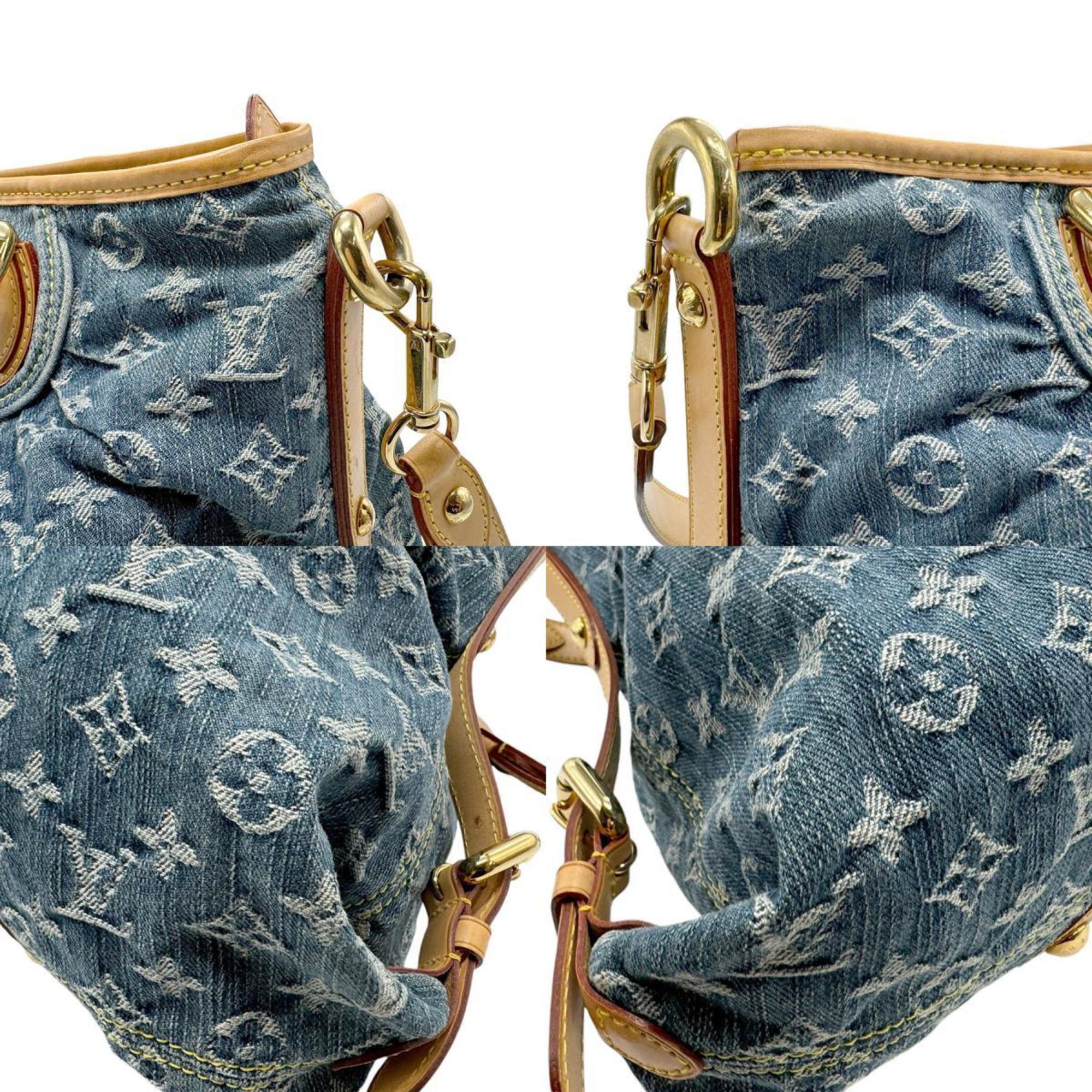 Louis Vuitton LOUIS VUITTON Shoulder Bag Handbag Monogram Denim Neo Cavi GM Blue Women's M95350 z2292