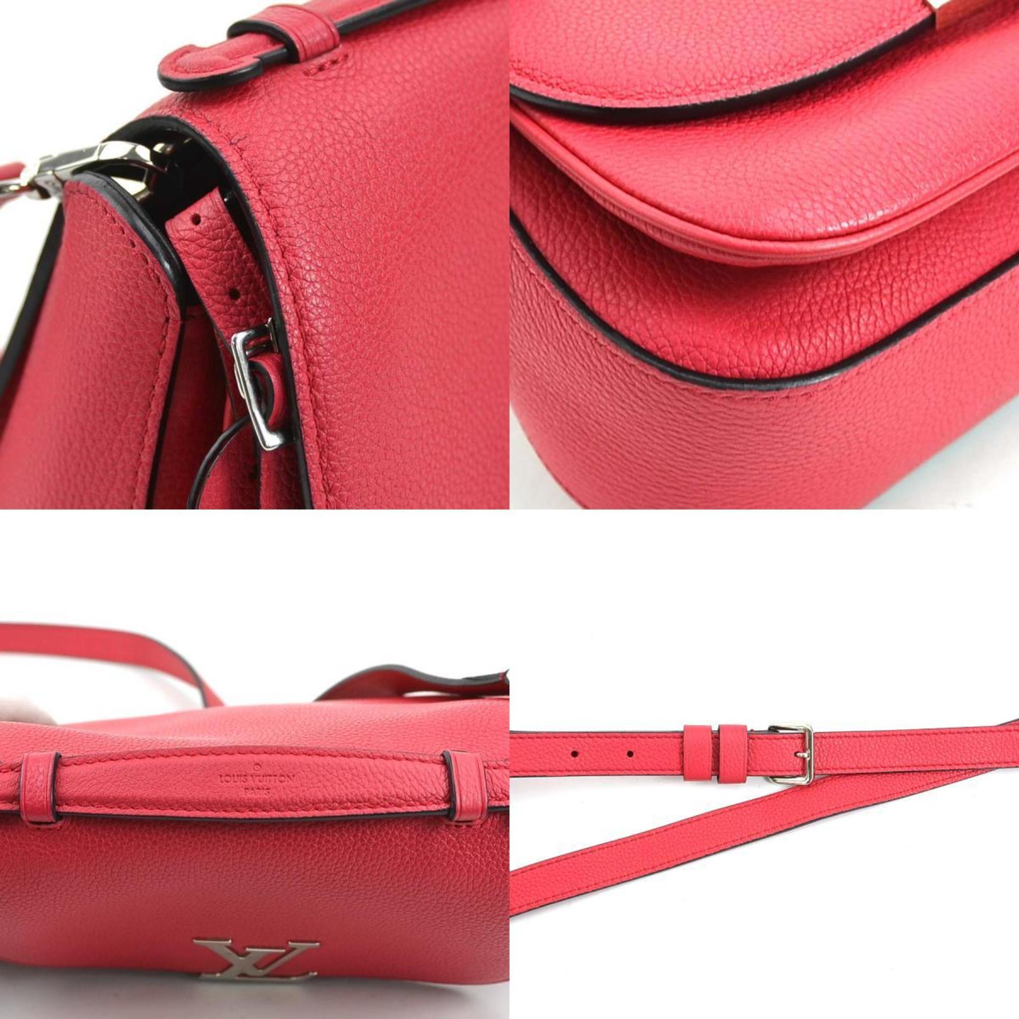 LOUIS VUITTON Shoulder Bag Parnassus Vivienne NM Leather Pink Women's M54060 99954g