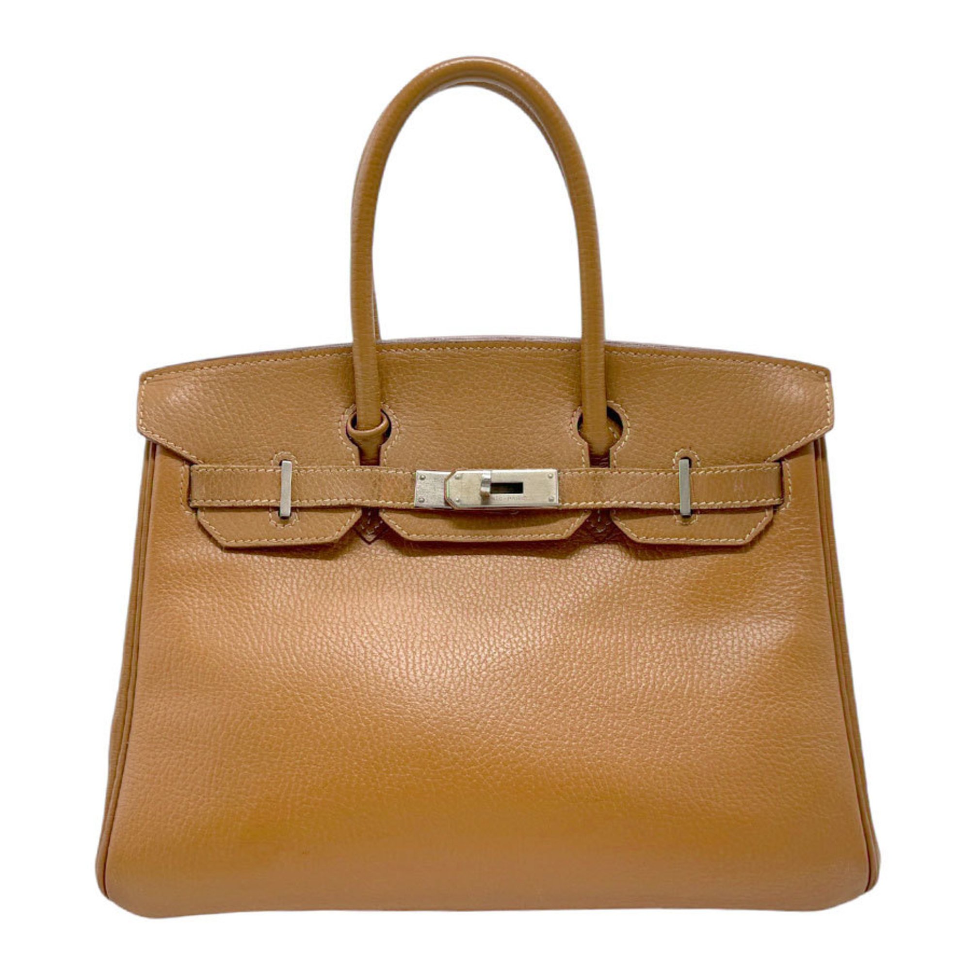 Hermes HERMES Handbag Birkin 30 Togo Natural Sable Women's n0368