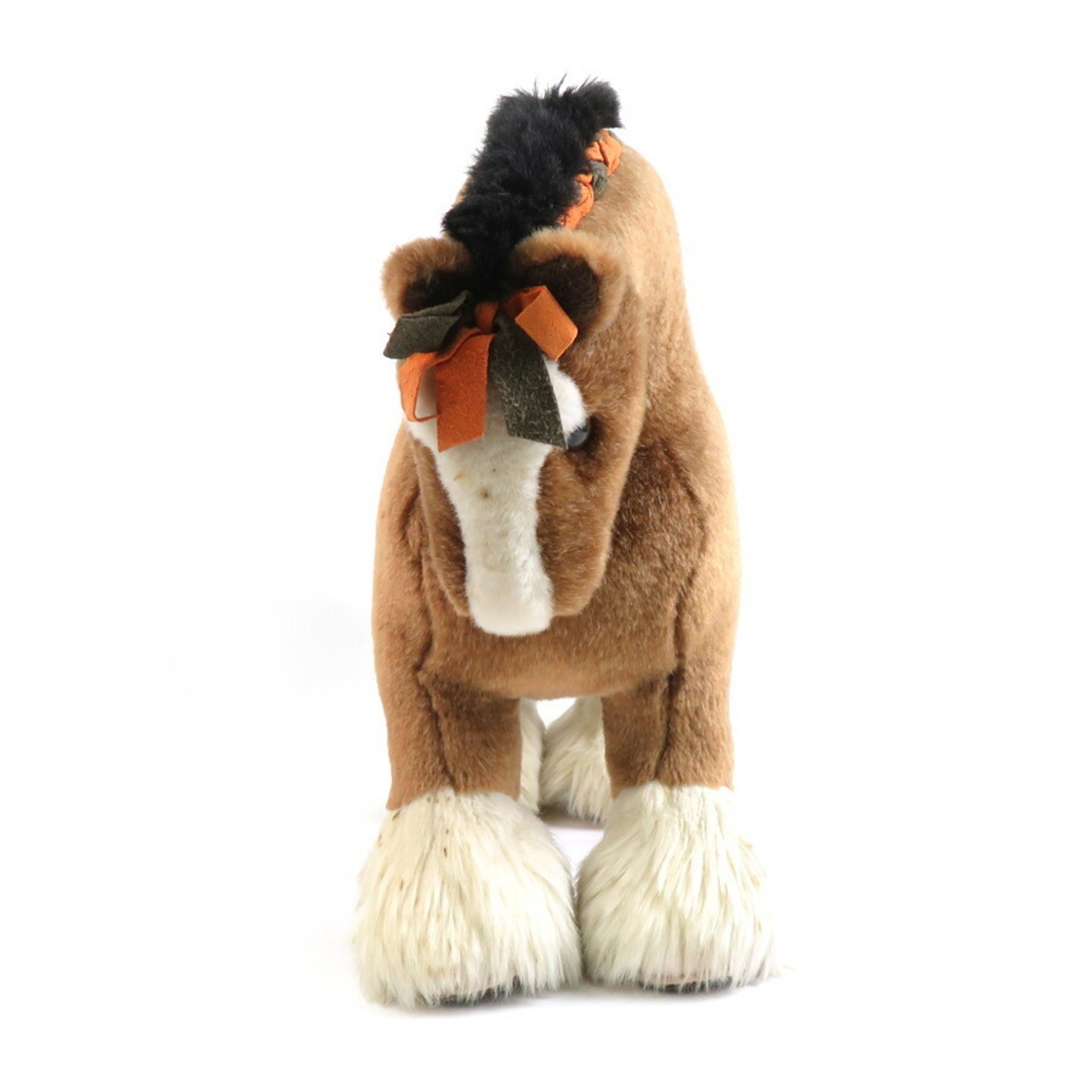 Hermes Hermie Plush Toy PM Acrylic Brown Men's Women's e59121g