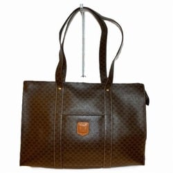 CELINE Macadam Pattern M95 Brown Bag Tote for Women