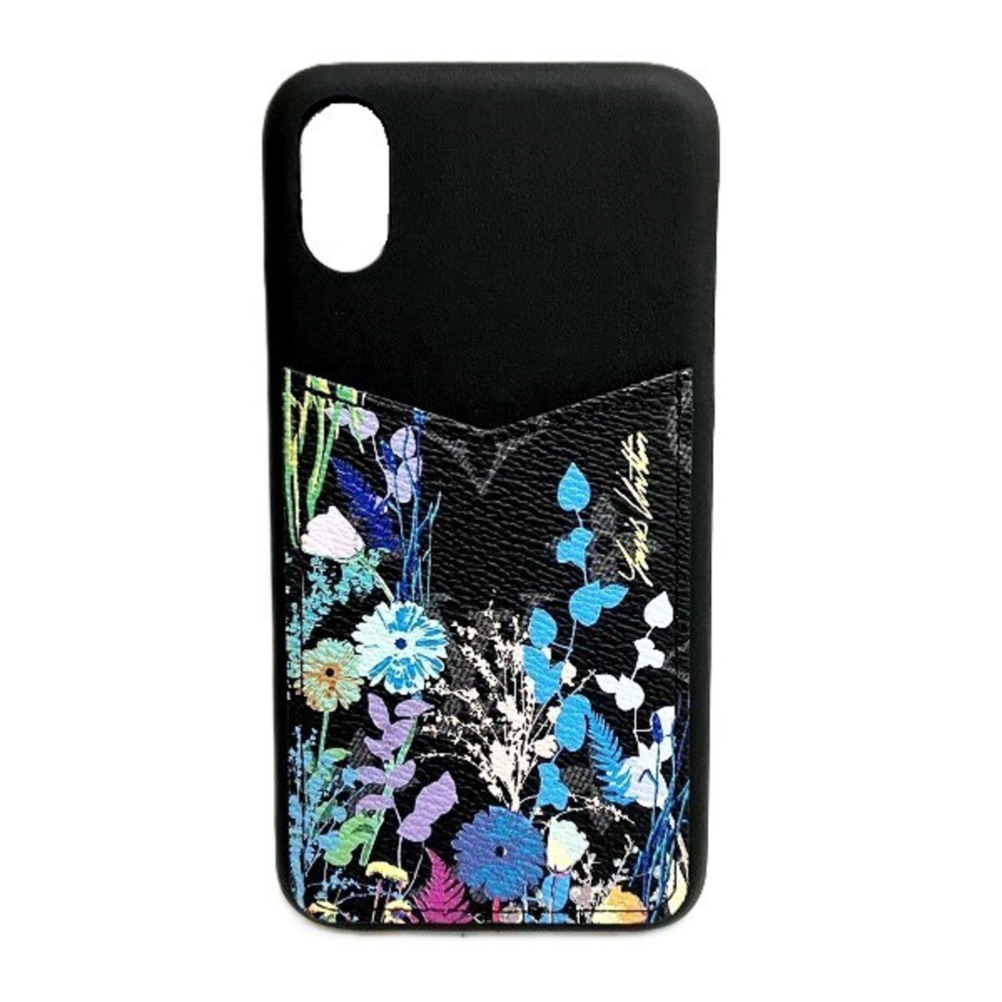 Louis Vuitton Monogram Eclipse Bumper XS M69073 Accessories iPhone Case iPhoneXS X Compatible Men's