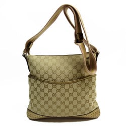 GUCCI Shoulder Bag GG Canvas Beige Gold Pink Women's 145857 w0699a