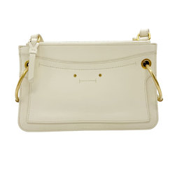 Chloé Chloe Shoulder Bag Leather Ivory Women's z2323