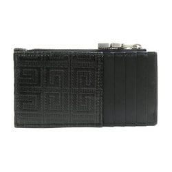 GIVENCHY wallet/coin case leather black men's r10170g