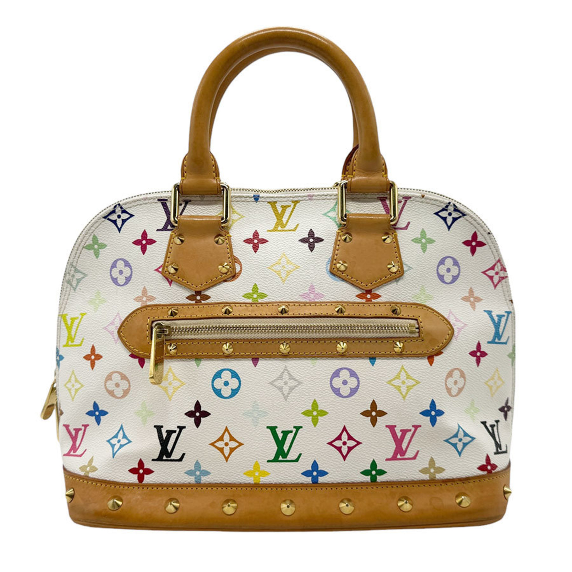 Louis Vuitton LOUIS VUITTON Handbag Monogram Multicolor Blanc Women's M92647 z2301