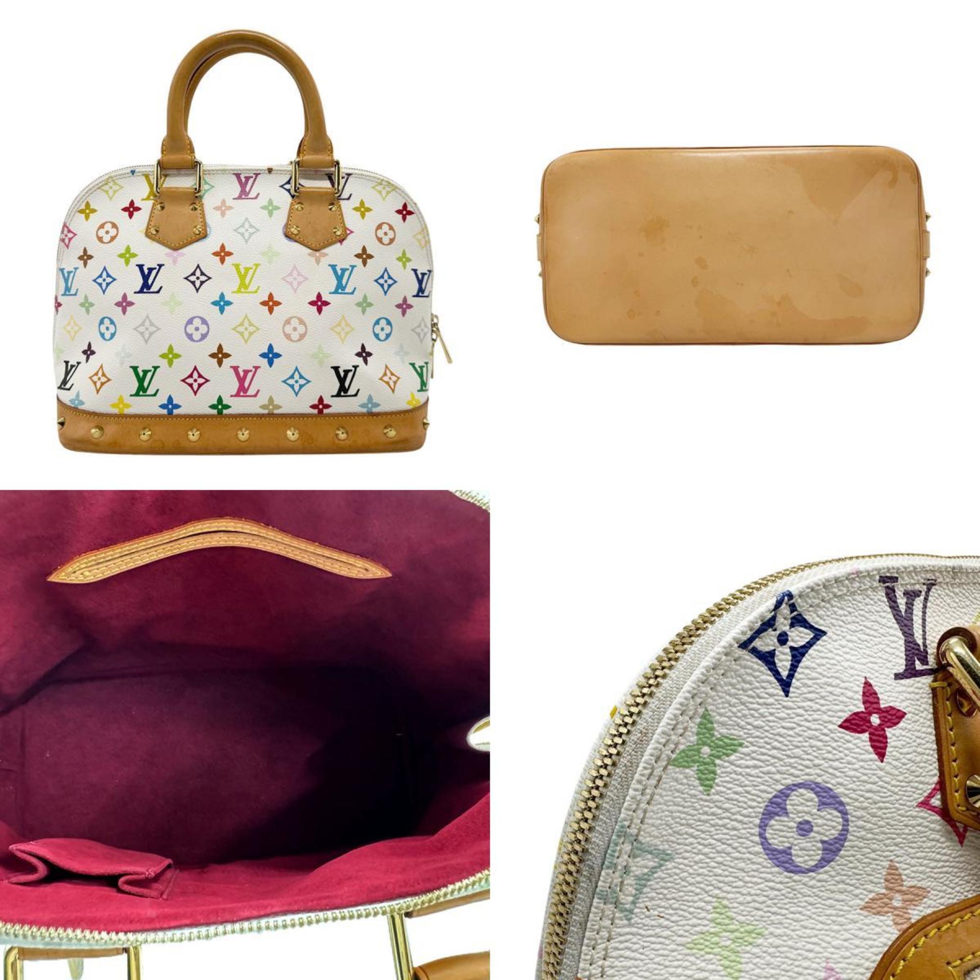 Louis Vuitton LOUIS VUITTON Handbag Monogram Multicolor Blanc Women's M92647 z2301