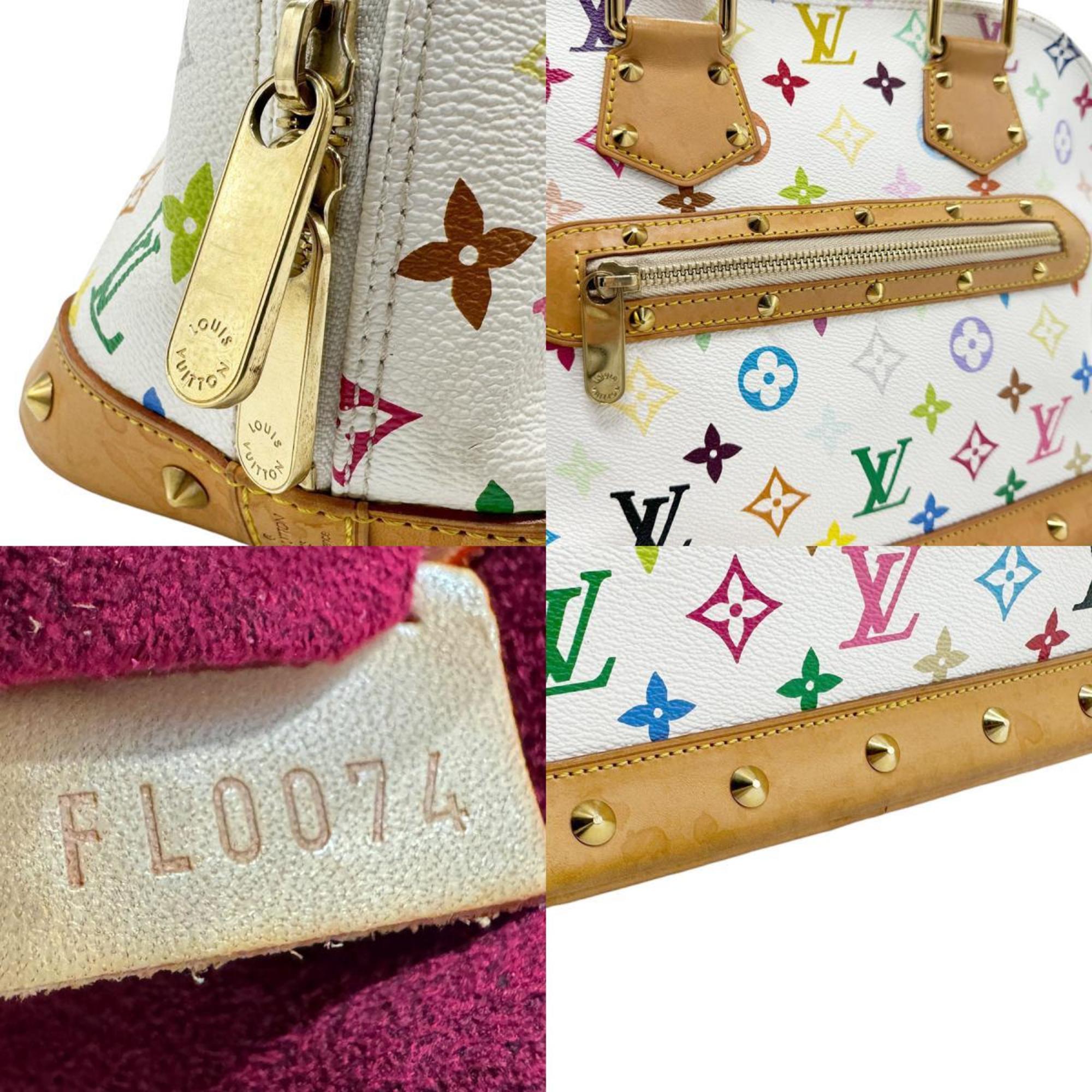 Louis Vuitton LOUIS VUITTON Handbag Monogram Multicolor Blanc Women's M92647 z2301